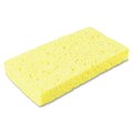 Impact Products Cellulose Sponge, Small, 3-2/5"W x 6-1/4"L x 1"H, YW, PK 48 IMP7160PCT